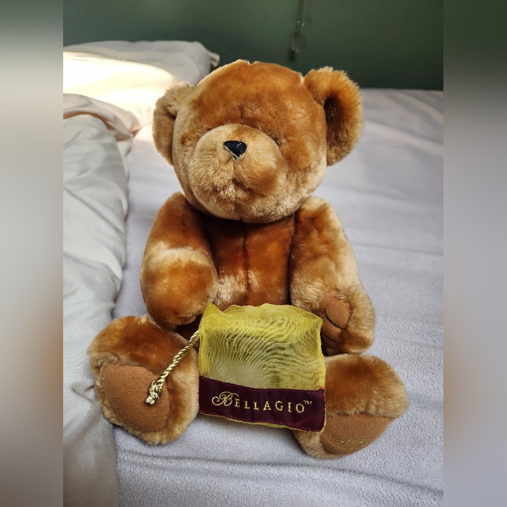 Grace Collection Plush Bellagio Teddy Bear - Brown